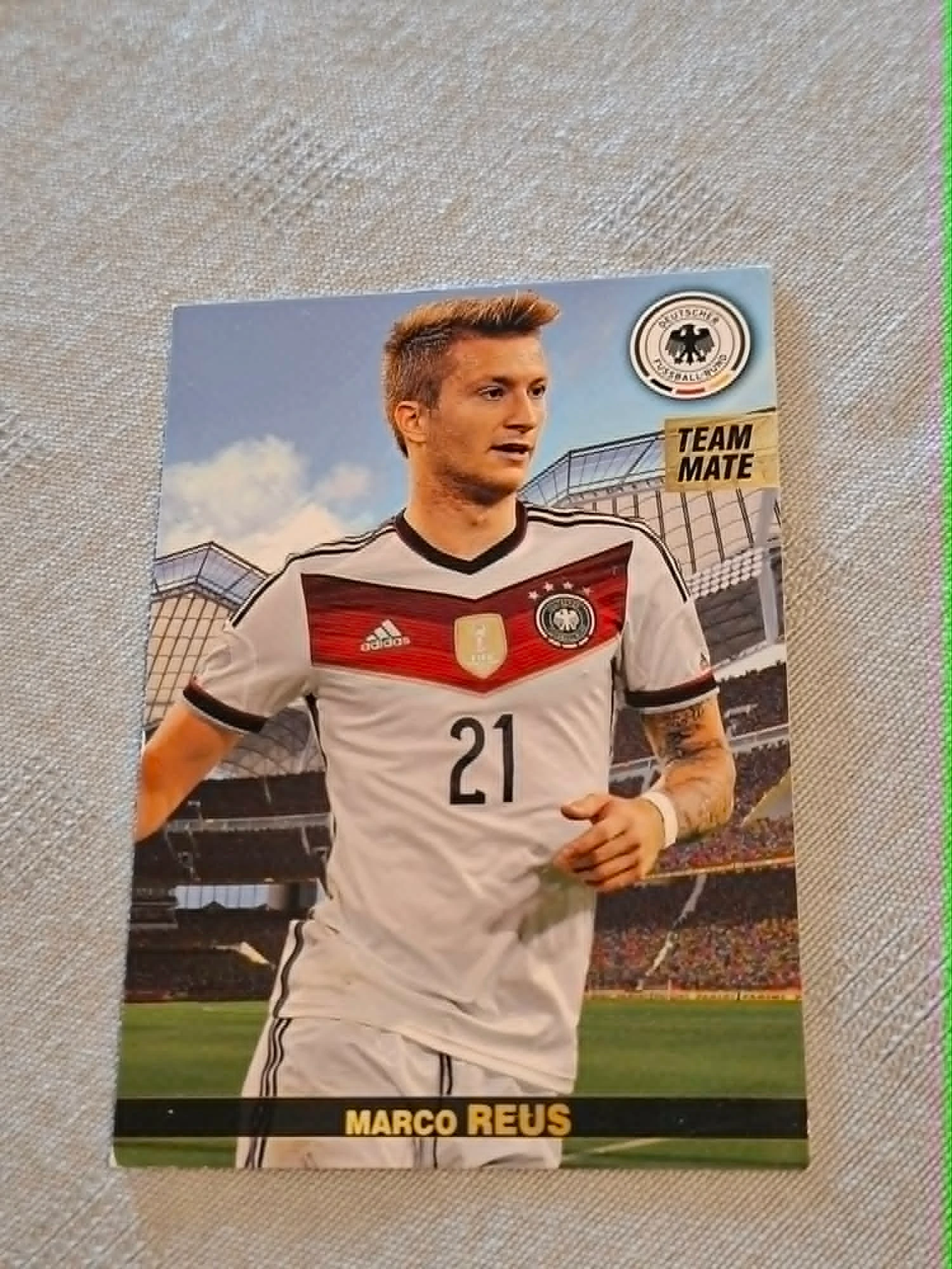 Panini / Voetbalkaart : Marco Reus / Duitsland / EK Frankrijk 2016